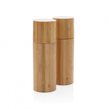 Logotrade advertising product picture of: Ukiyo bamboo salt and pepper mill set